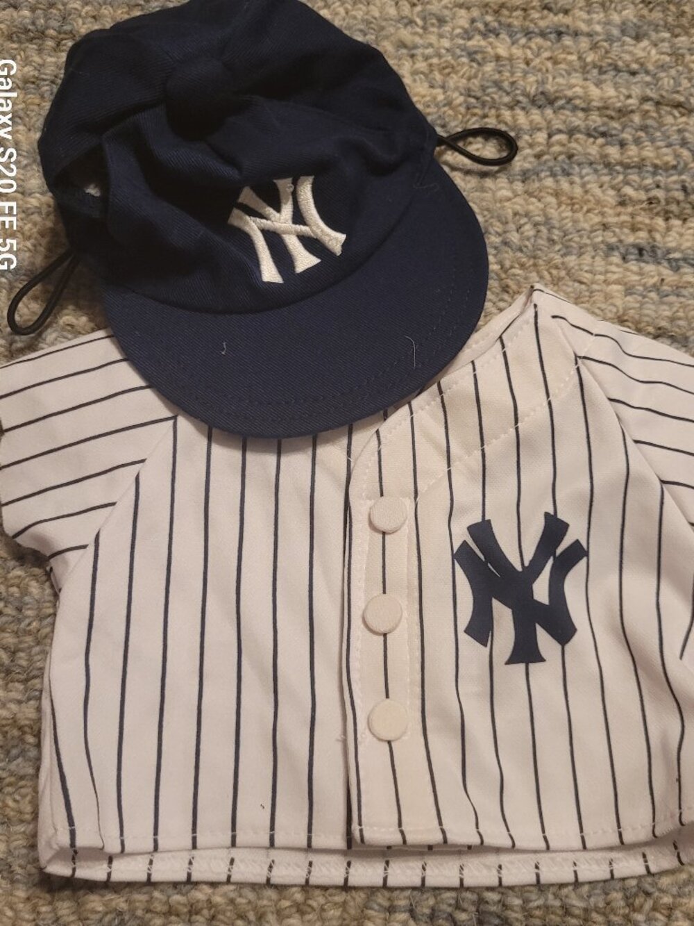 Build a Bear 2 Piece Yankee Set